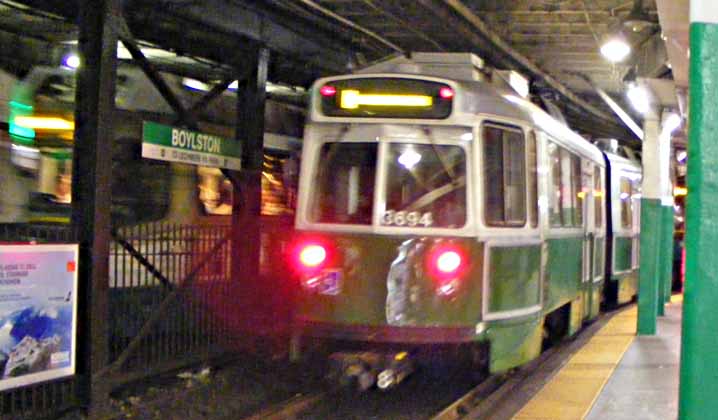 MBTA Boston Kinki-Sharyo streetcar 3694